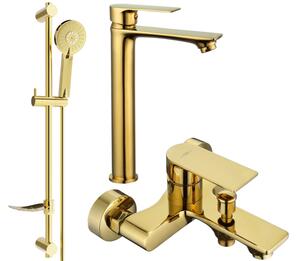 Mexen Royo DF40 komplet za kad, zlato - 72213DF40-50