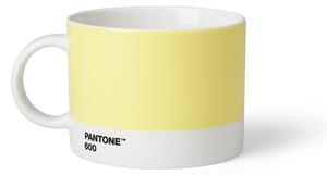 Svetlo rumena keramična skodelica 475 ml Light Yellow 600 – Pantone