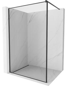 Mexen Kioto tuš stena Walk-in 80 x 200 cm, črni okvir 8 mm, črna - 800-080-101-70-70
