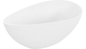 Mexen Parma Samostoječa kopalna kad iz konglomerata 160 x 95 cm, mat bela - 57231609500