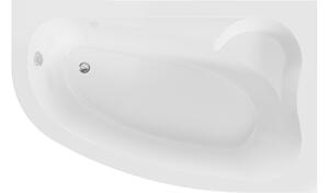 Mexen Westa kotna kad desna 160 x 100 cm, bela - 560116010002