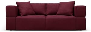 Bordo rdeča sedežna garnitura 214 cm Esther – Milo Casa