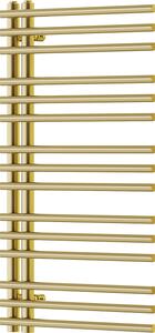 Mexen Neptun dekorativni kopalniški radiator 900 x 500 mm, 291 W, zlata barva - W101-0900-500-00-50