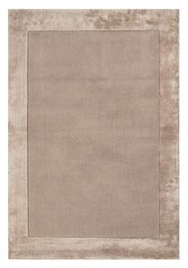 Svetlo rjava ročno tkana preproga iz mešanice volne 80x150 cm Ascot – Asiatic Carpets