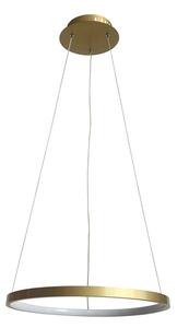 LED viseča svetilka v zlati barvi ø 40 cm Lune - Candellux Lighting