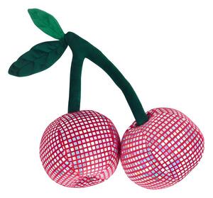 Plišasta okrasna blazina 25x30 cm Disco Cherries – Catherine Lansfield