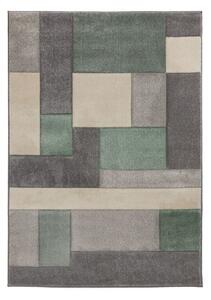 Zeleno-siva preproga Flair Rugs Cosmos, 80 x 150 cm