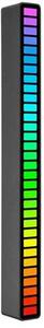 LED RGB aku. dekorativni stolpec USB - glasbeno delovanje 18cm