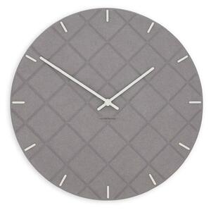 Stenska ura Luxhora Mosaida Light Grey 11 barv kazalcev