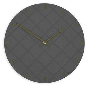 Stenska ura Luxhora Mosaida Black 11 barv kazalcev
