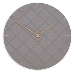 Stenska ura Luxhora Mosaida Light Grey 11 barv kazalcev