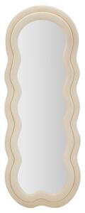 Stensko ogledalo Miki Cream Velvet