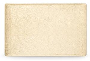 Pravokotni Krožnik, Stone, Porcelan, 380x245mm