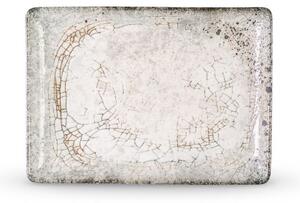 Pravokotni Krožnik, Silver Moon, 235x170mm, 2 kos