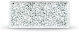 Pravokotni Krožnik, Olive Green, 330x150mm, 2 kos