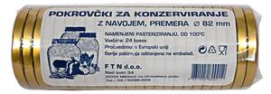 Gospodinjski set pokrovov z navojem (∅ 8,2 cm, 24 kosov)