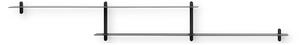 GEJST - Nivo Shelf H Črna Pepel/Črna GEJST