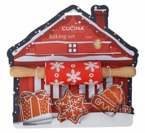 La Cucina 4-delni set za peko Koča