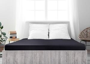 4Home jersey rjuha Ideal črna , 90 x 200 cm, 90 x 200 cm