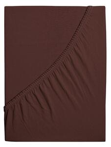 4Home jersey rjuha Ideal temno rjava , 200 x 200cm, 200 x 200 cm