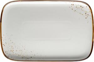 Mäser Pravokotni pladenj Pintar Bele rjave pike 30x 20 x 2 cm, L