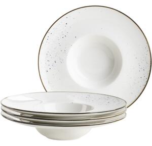 Mäser 4-delni komplet krožnikov za gurmane PintarBele modre pike 26 cm