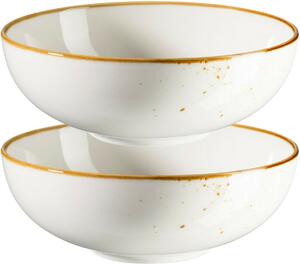 Mäser 2-delni set skled Pintar Bele rjave pike 22cm
