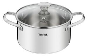 Lonec iz nerjavečega jekla s pokrovko za indukcijsko ploščo Cook Eat – Tefal