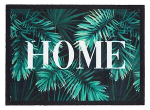 Modern Living Predpražnik Jungle Leaves, Antracit, Zelena, Ca. 50/70 Cm