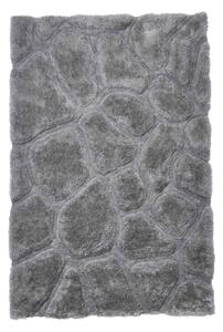 Siva ročno tkana preproga 150x230 cm Noble House – Think Rugs