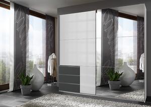 Garderobna omara LEVEL BLACK 2