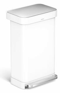 Simplehuman Pedal bin 45 l, bela