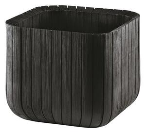 Keter Plastični sadilnik Cube planter M siva , 30x 30 x 30 cm