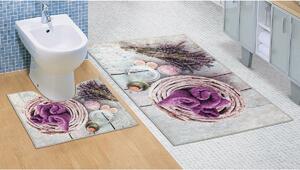 Bellatex Kopalniške preproge Lavender 3D , 60 x100 cm, 60 x 50 cm