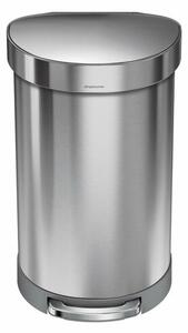 Simplehuman Pedal bin 45 L, mat jeklo