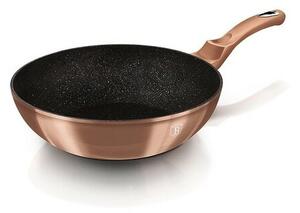 Berlinger Haus Wok panev Rosegold Metallic Line ,28 cm