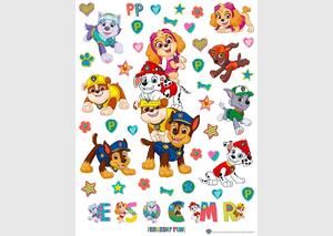 Samolepilna dekoracija Paw Patrol Friendship Fun, 65 x 85 cm