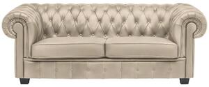 CHESTERFIELD ZOFA, krem barve tekstil
