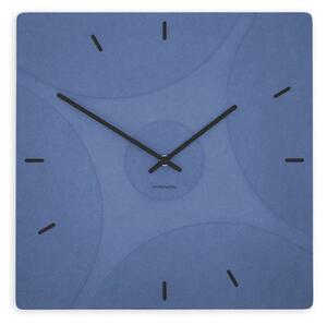 Stenska ura Luxhora Quadriva Dark Blue 11 barv kazalcev