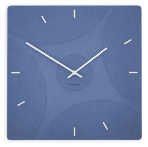 Stenska ura Luxhora Quadriva Dark Blue 11 barv kazalcev