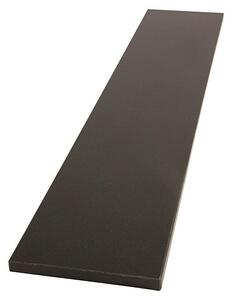 Okenska polica Absolut Black (88 x 17,5 x 2 cm, Črna, Naravni kamen)