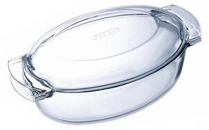 Pyrex Steklena posoda za peko s pokrovom, 5,8 l