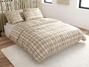 Posteljnina mikropliš PLAID kremna Dimenzija posteljnine: 2 kom 70 x 90 cm | 200 x 220 cm
