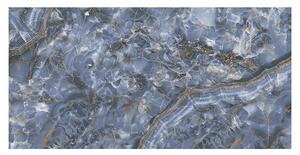 Granitogresne ploščice Marmor Ocean (60 x 120 cm, Modra/Antracit, Sijaj)