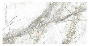 Granitogresne ploščice Marble Visage (30 x 60 cm, Bela/Siva, Sijaj)