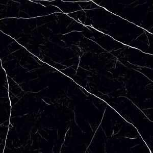 Granitogresne ploščice Black Marble (60 x 60 cm, Črna, Sijaj)
