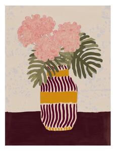 Slika 60x80 cm Striped Vase – Styler