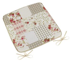 Blazina za sedenje EMA smooth Patchwork beige , 40x 40 cm