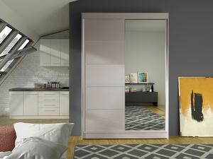 Garderobna omara Closico 149, Kašmir, 200x120x58cm, Vrata omare: Drsna