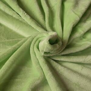 Prevleka Microfleece zelena , 180 x 200 cm, 180 x 200 cm